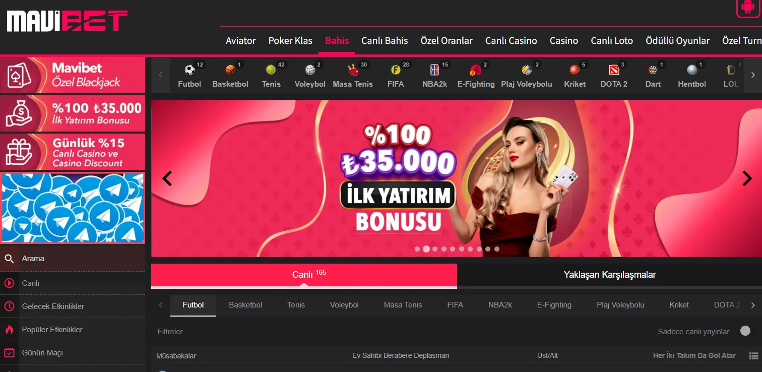 Mavibet Giriş