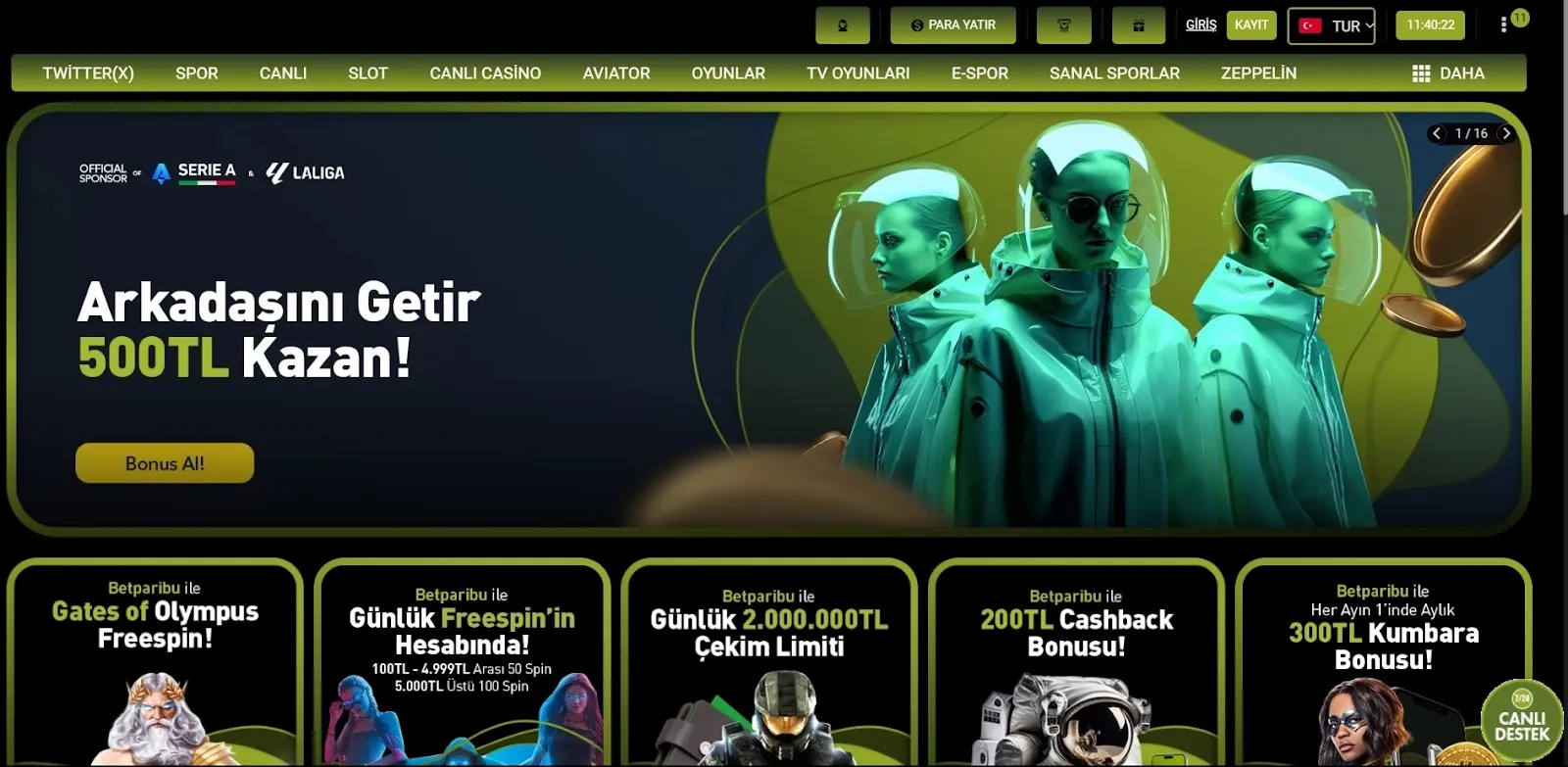 Betparibu Giriş: Prestijli Bahis